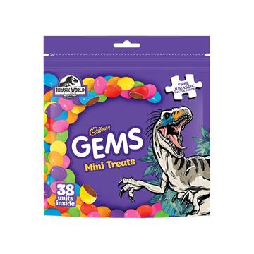 Cadbury Gems Mini Treats Chocolate Pack 117 g